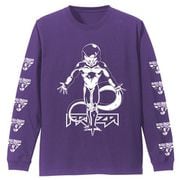 ドラゴンボールZ 袖リブロングスリーブTシャツ フリーザ VIOLET PURPLE Mサイズ