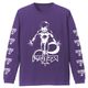 ドラゴンボールZ 袖リブロングスリーブTシャツ フリーザ VIOLET PURPLE XLサイズ