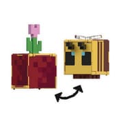 HTL51 マインクラフト 超展開フィギュア ミツバチ/植木鉢 [対象年齢：6歳～]