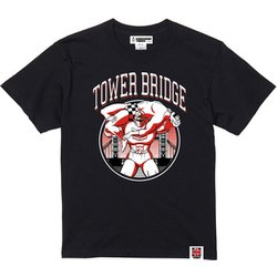 キン肉マン Tシャツ TOHOKU タワーブリッジ ブラック Mサイズ
