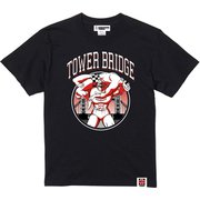 キン肉マン Tシャツ TOHOKU タワーブリッジ ブラック Mサイズ