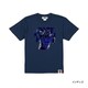 キン肉マン Tシャツ TOHOKU 難攻不落の鉄騎兵 インディゴ Mサイズ