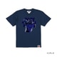 キン肉マン Tシャツ TOHOKU 難攻不落の鉄騎兵 インディゴ Lサイズ