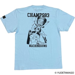 キン肉マン Tシャツ TOHOKU 栄光のトロフィー ライトブルー Lサイズ