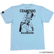 キン肉マン Tシャツ TOHOKU 栄光のトロフィー ライトブルー Lサイズ