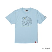 キン肉マン Tシャツ TOHOKU ペンタゴン ライトブルー Lサイズ
