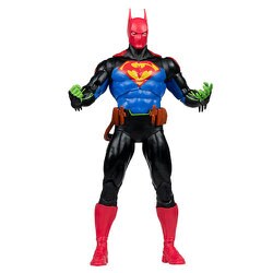 DCコミックス DCマルチバース 7インチ・アクションフィギュア コミック/Batman/Superman： World's Finest #289 バットマン/スーパーマン（フュージョン） [塗装済可動フィギュア 全高約180mm]