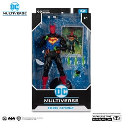 ＤＣマルチバース 7インチ フィギュア #289 バットマン／スーパーマン DCマルチバース #289 バットマン/スーパーマン（フュージョン