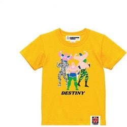 キン肉マン キッズTシャツ TOHOKU 運命の王子 カナリアイエロー 100cm