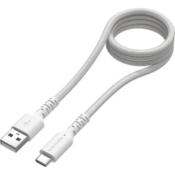 USB-A to C マグネットケーブル 1.0m ホワイト TH320C10W