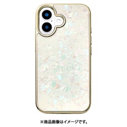 UNI-CSIP24M-0GSGD [Glass Shell Case for iPhone 16 （gold）]
