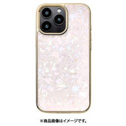 UNI-CSIP24LP-0GSPN [Glass Shell Case for iPhone 16 Pro Max （pink）]