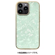 UNI-CSIP24LP-0GSMT [Glass Shell Case for iPhone 16 Pro Max （mint）]