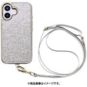 UNI-CSIP24M-2CBSS [Cross Body Case Duo for iPhone 16 （shine silver）]