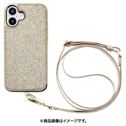 UNI-CSIP24L-2CBPG [Cross Body Case Duo for iPhone 16 Plus （prism gold）]