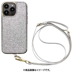 UNI-CSIP24LP-2CBSS [Cross Body Case Duo for iPhone 16 Pro Max （shine silver）]