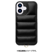 UNI-CSIP24M-2PCBK [Puffy Case for iPhone 16 （black）]