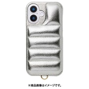 UNI-CSIP24M-2PCSV [Puffy Case for iPhone 16 （silver）]