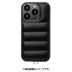 UNI-CSIP24MP-2PCBK [Puffy Case for iPhone 16 Pro （black）]