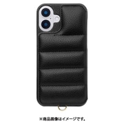 UNI-CSIP24L-2PCBK [Puffy Case for iPhone 16 Plus （black）]