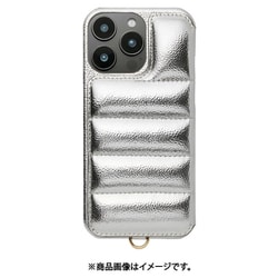 UNI-CSIP24LP-2PCSV [Puffy Case for iPhone 16 Pro Max （silver）]