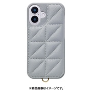 UNI-CSIP24M-2TPPB [Triangle Puffy Case for iPhone 16 （pale blue）]