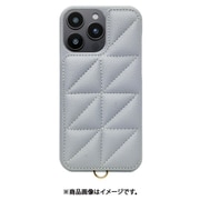 UNI-CSIP24LP-2TPPB [Triangle Puffy Case for iPhone 16 Pro Max （pale blue）]
