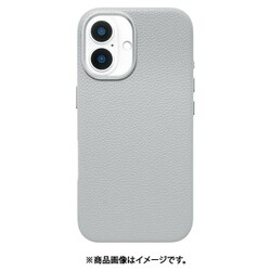 UNI-CSIP24M-2MPGY [Mag Plain Case for iPhone 16 （gray）]