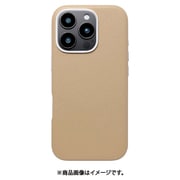 UNI-CSIP24MP-2MPBE [Mag Plain Case for iPhone 16 Pro （beige）]