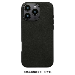 UNI-CSIP24MP-2MPBK [Mag Plain Case for iPhone 16 Pro （black）]