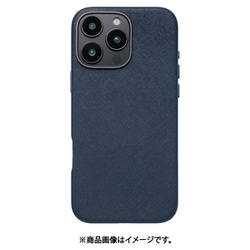 UNI-CSIP24MP-2MPNV [Mag Plain Case for iPhone 16 Pro （navy）]