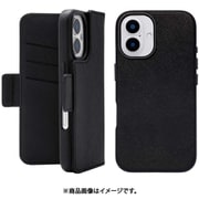 UNI-CSDIP24M-2MFBK [2Way Mag Flip Case for iPhone 16 （black）]
