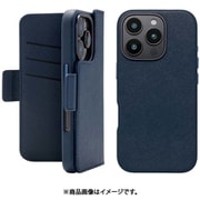 UNI-CSDIP24MP-2MFNV [2Way Mag Flip Case for iPhone 16 Pro （navy）]