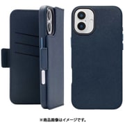 UNI-CSDIP24L-2MFNV [2Way Mag Flip Case for iPhone 16 Plus （navy）]