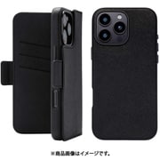 UNI-CSDIP24LP-2MFBK [2Way Mag Flip Case for iPhone 16 Pro Max （black）]
