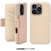UNI-CSDIP24MP-2MFPK [2Way Mag Flip Case for iPhone 16 Pro （pink）]