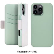 UNI-CSDIP24LP-2MFGY [2Way Mag Flip Case for iPhone 16 Pro Max （gray）]