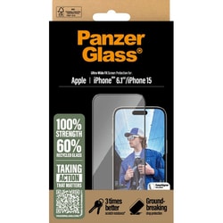 2861 [iPhone 16用 PanzerGlass Screen Protector Ultra-Wide Fit]