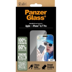 2862 [iPhone 16 Pro用 PanzerGlass Screen Protector Ultra-Wide Fit]