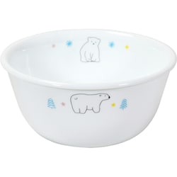 コレール プレート 皿 外径12.5×高さ6cm 割れにくい 軽量 シロクマ 多様ボウル J426-POB CP-1790