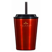 保冷専用 ストロータンブラー 300ml コーヒーチェリー 真空断熱構造 カフェマグバリスタ HC-0520