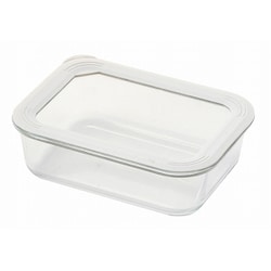 保存容器 簡単 密閉 耐熱 ガラス製 900ml HC-0532
