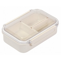 ランチボックス 中子付 500ml ベージュ 日本製 ホームレーベル DC-6001