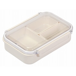ランチボックス 中子付 650ml ベージュ 日本製 ホームレーベル DC-6002