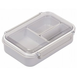 ランチボックス 中子付 650ml グレー 日本製 ホームレーベル DC-6004