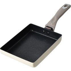 すべすべ超軽量フライパン玉子焼き 底面デザインプリント 直火専用 K-10798IV