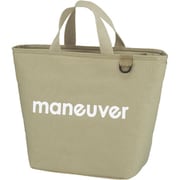 保冷ランチトートバッグ maneuver M 8L ベージュ