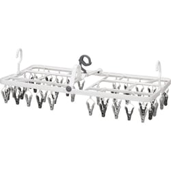 The hangers 引っ張って取り込めるランドリーハンガー 42P