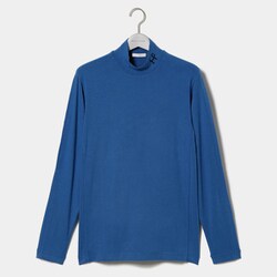 001-22011-52-095 [ゴルフ メンズ インターアクション長袖ハイネック シャツ長袖 XLサイズ ブルー]