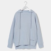 002-12210-40-092 [ゴルフ レディース 15LWG LUNA フーディニット ニットセーター Mサイズ サックス系]